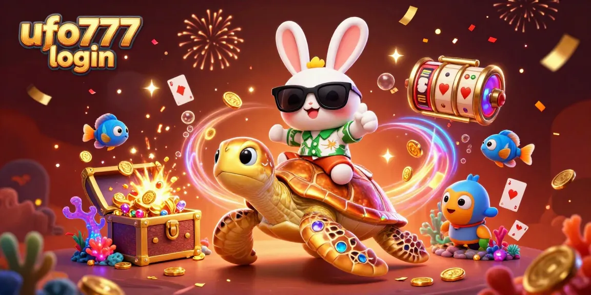 Engage with ufo777 login for thrilling casino experiences illustrated with vibrant characters and sea elements.
