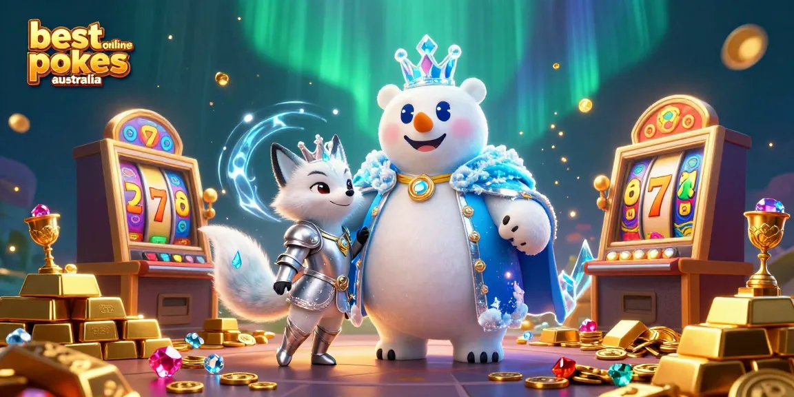 Engage with the best online pokies Australia, featuring vibrant slot machines and energetic characters.