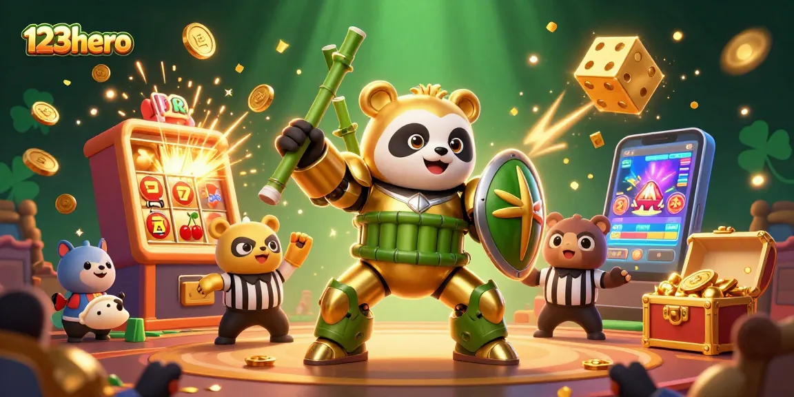 Experience vibrant gaming action at 123hero with exciting animations and thrilling jackpot wins!