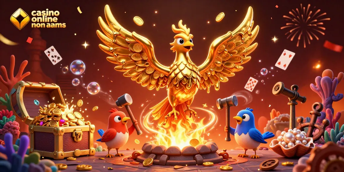 Experience the thrill of casino online non aams with golden phoenix and rich gaming elements.