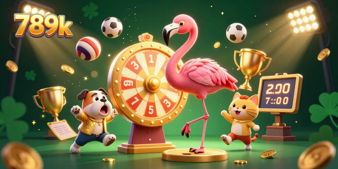Experience thrilling gameplay and winning moments with 789k in this vibrant casino scene.