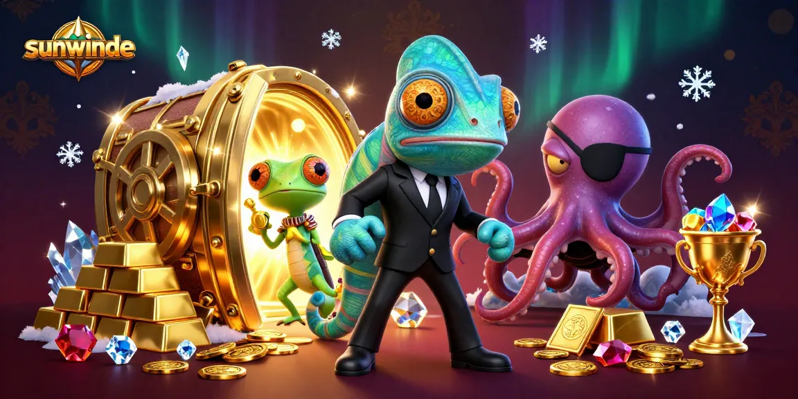 Experience thrilling gameplay at the sunwinde casino with vibrant characters and dazzling treasures.