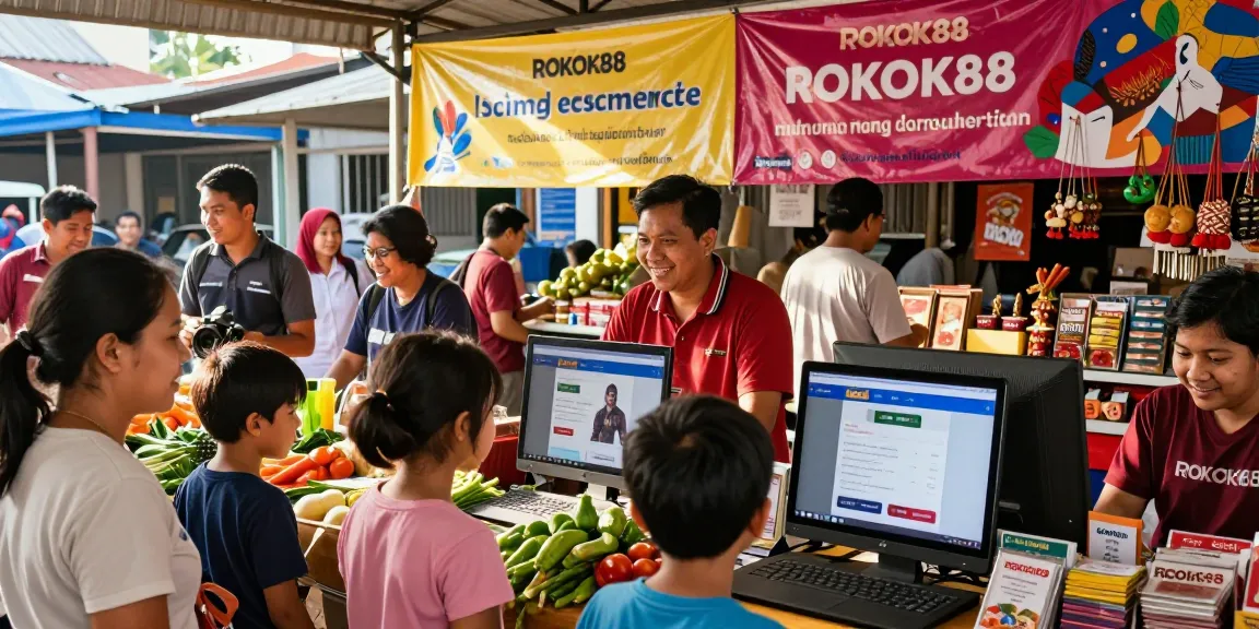 ROKOK88 link alternatif enhancing local commerce in vibrant Indonesian marketplace