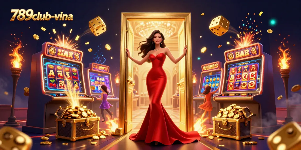 Experience the thrill of winning at 789club-vina with vibrant casino visuals and exciting game elements.