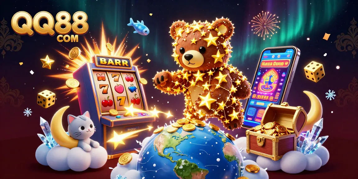 Experience thrilling wins at QQ88 COM with vibrant casino charms and dazzling 3D visuals.
